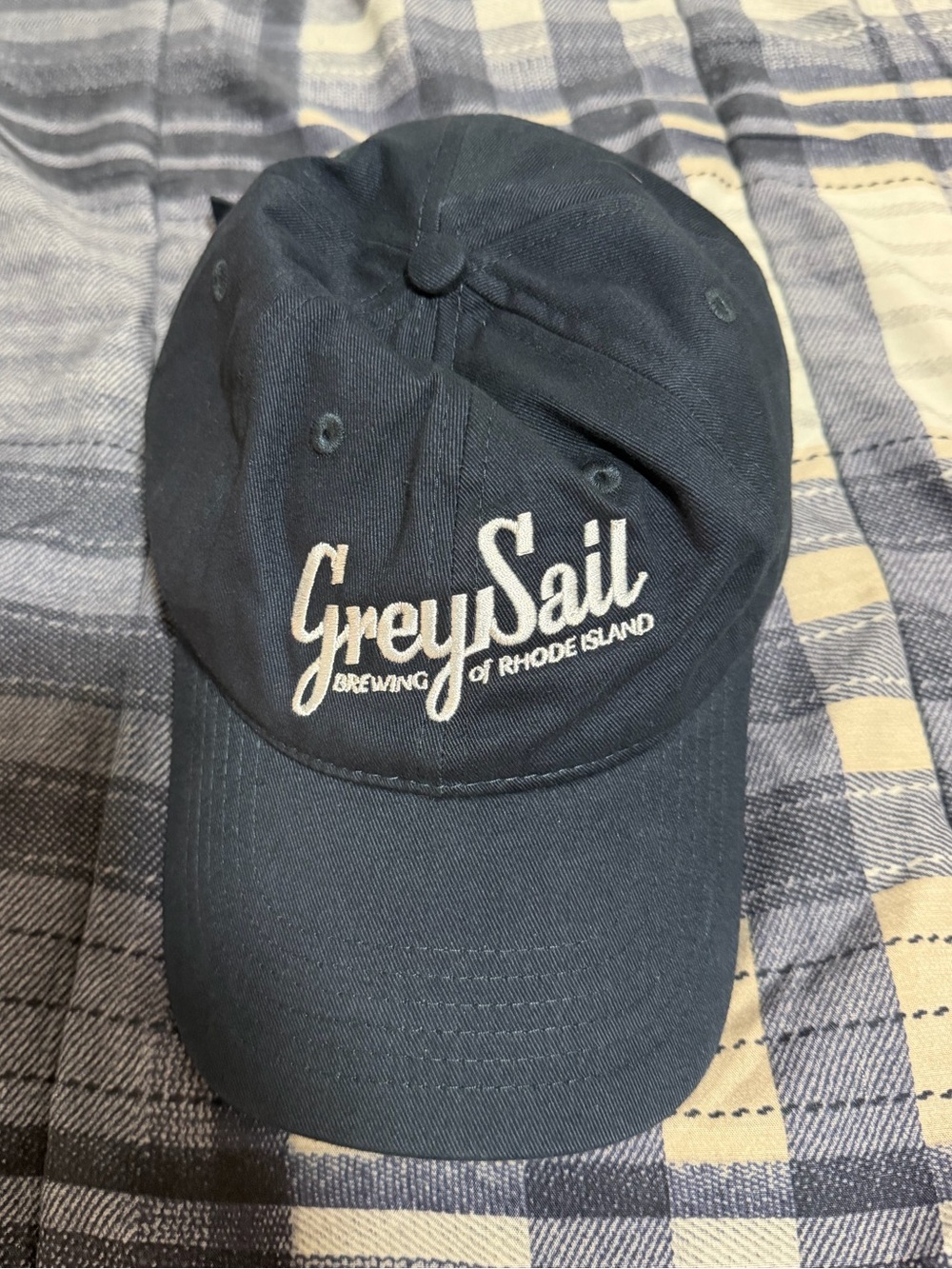Grey Sail Brewing Navy Baseball Cap -